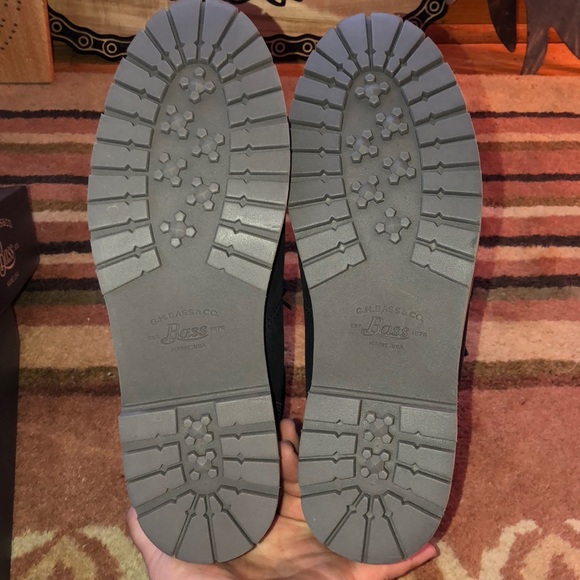 Black leather booties sz. 9.5 - Picture 8 of 8